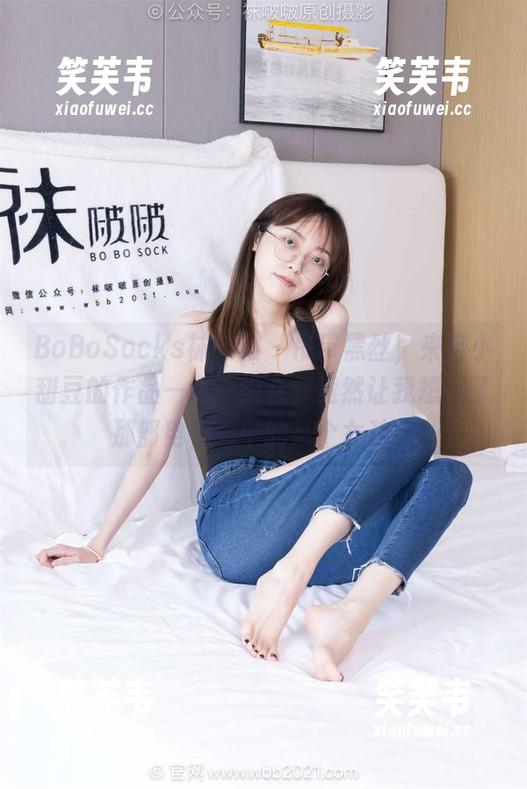 BoBoSocks袜啵啵 - 吊带黑丝，来自小甜豆的作品—这一组合，竟然让我想起了那部电视剧中的某个女孩。
