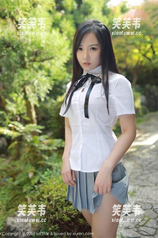MFStar模范学院 - 薛琪琪sandy最新写真：肉丝的悸动与惬意