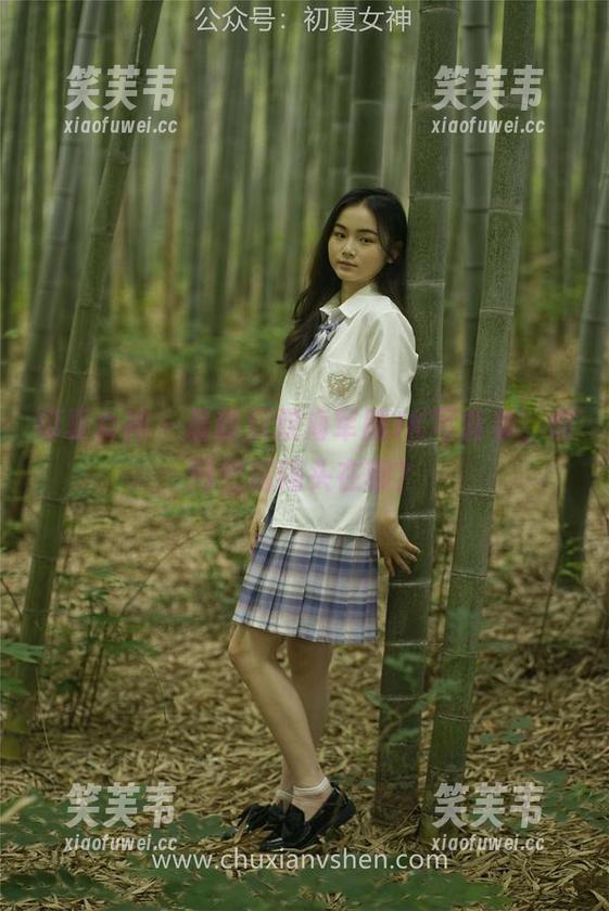 初夏女神 - 最新双双海军服JK写真集，敢问出航码头在哪？