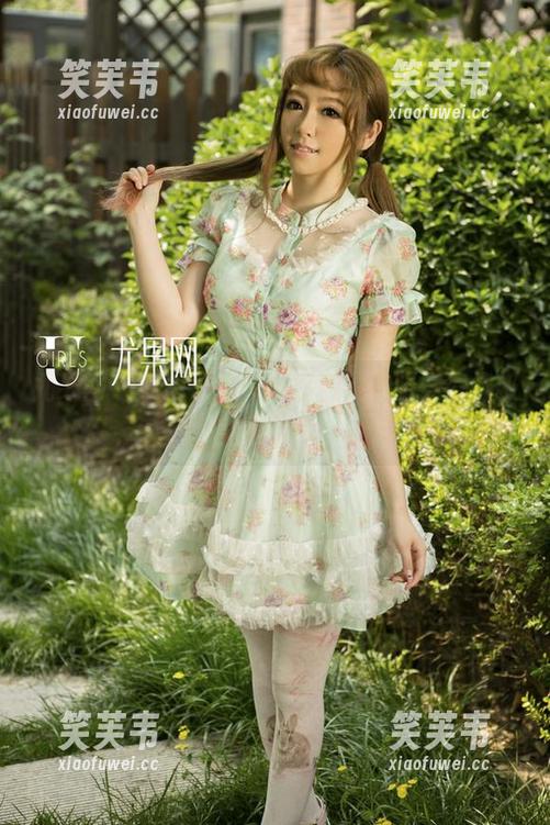 尤果网 - 李思宁的原图福利，和服穿得像极了小仙女！
