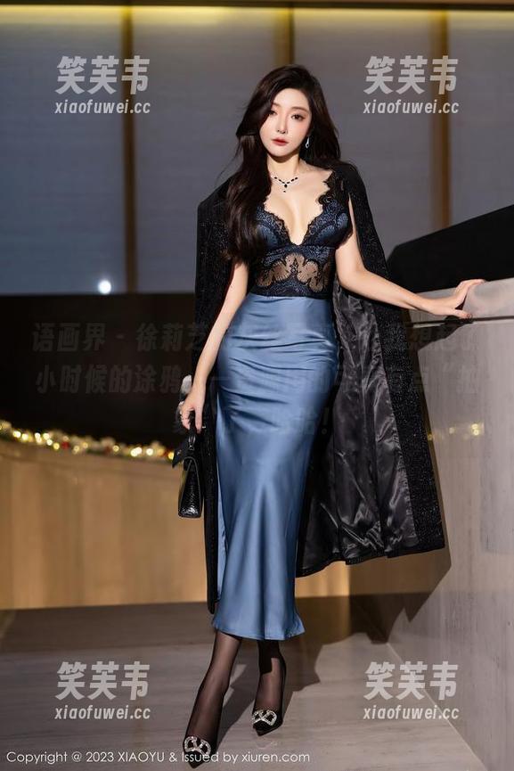 语画界 - 徐莉芝的灰丝写真，让我想起了小时候的涂鸦——资源用的可真有点“抽象”了，哈哈！